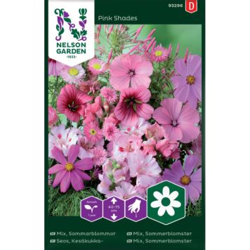 Nelson Garden frøblanding sommerblomstmix pink