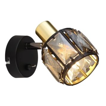 Globo væglampe Indiana B9,2x12,5cm sort