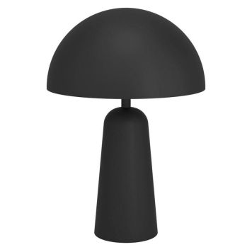 Eglo bordlampe Aranzola sort stål E27 H45 cm