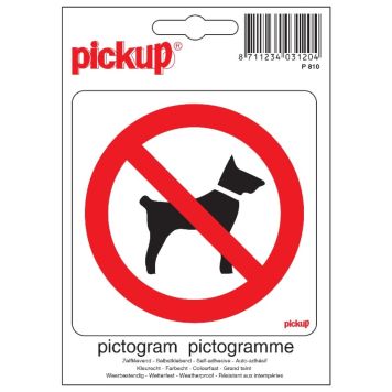 smag Grand stribet Pickup skilt hund forbudt 10x10 cm | BAUHAUS