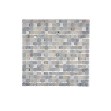 Mosaik Lope Grigio glas/sten grå mix 30 x 30 cm