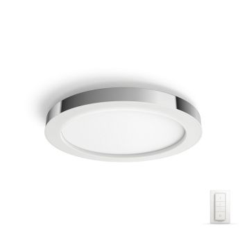 Philips Hue LED loftlampe Adore White Ambiance IP44 Ø41 cm inkl. lysdæmperkontakt