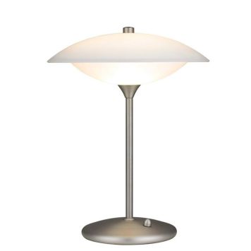 Halo Design bordlampe Baroni Ø30 opal/stål