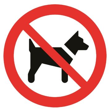 Incubus indenlandske skæg Pickup skilt hund forbudt 20x20 cm | BAUHAUS