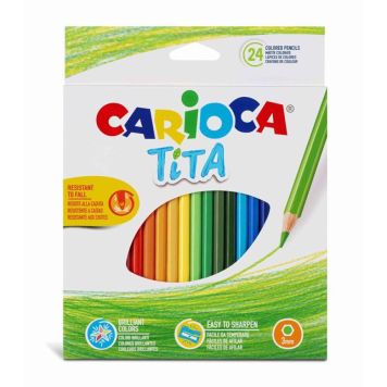 Carioca Tita farveblyanter 24stk.