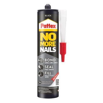 Pattex No More Nails Bond-Seal-Fill Sort 280ml