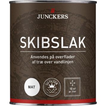 Junckers skibslak mat 0,75 l