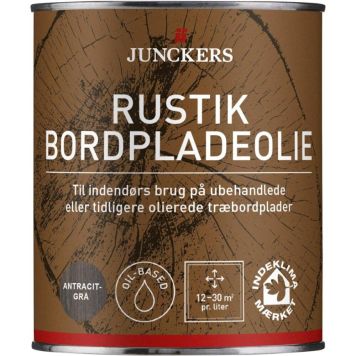 Junckers rustik bordpladeolie antracitgrå 0,75 l