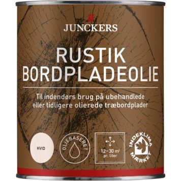 Junckers rustik bordpladeolie hvid 0,75 l