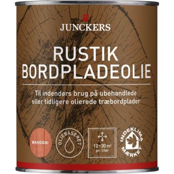 Junckers rustik bordpladeolie mahogni 0,75 l
