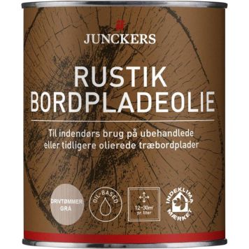 Junckers rustik bordpladeolie drivtømmergrå 0,75 l