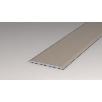 Logoclic overgangsprofil aluminium mat 2000x40x2 mm