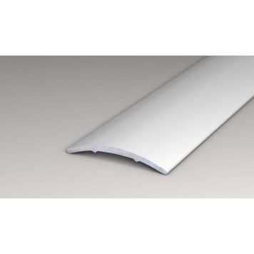 Logoclic overgangsprofil aluminium sølv 1000x30x3 mm