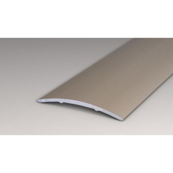 Logoclic overgangsprofil aluminium mat 1000x40x5 mm