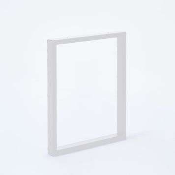 Bordben rektangulær 71x99 cm hvid