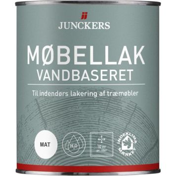 Junckers møbellak vandbaseret mat 0,75 l