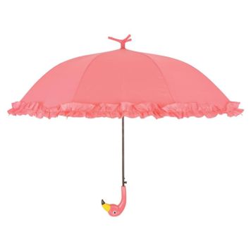 Garden Life paraply m/flæser og flamingo Ø98x79 cm