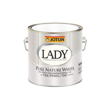 Jotun træmaling Lady Pure Nature White hvid 2,7 L
