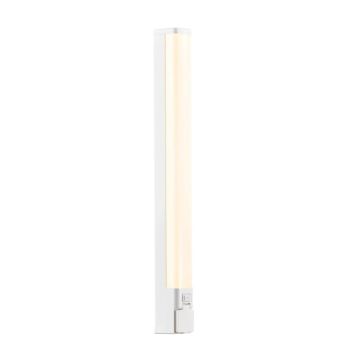 Nordlux LED-væglampe Sjaver hvid 3000/4000 K IP44 L67 cm