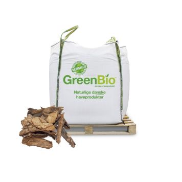 GreenBio grov dækbark Bigbag 1000 L