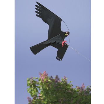 Fugleskræmmer høg med teleskopstang
