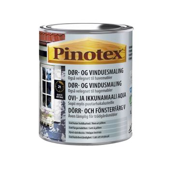 Pinotex dør - & vinduesmaling hvid 1 L