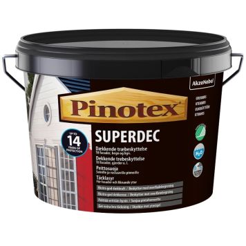 Pinotex træbeskyttelse Superdec sort 10 L