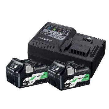 HiKOKI batteripakke Multi Volt A BSL36A18 + UC18YSL3 36V
