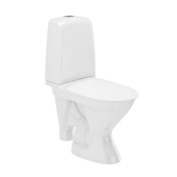 Ifö toilet Spira med åben S-lås rimfree hvid