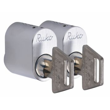 tromme Observation hjort Ruko cylinder rustfrit look 2 stk. 600RB | BAUHAUS
