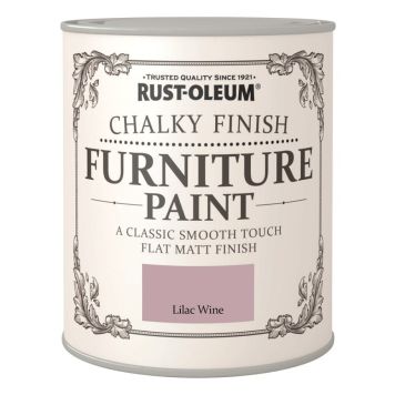 Rust-Oleum møbelmaling Chalky Finish Lilac Wine 750 ml