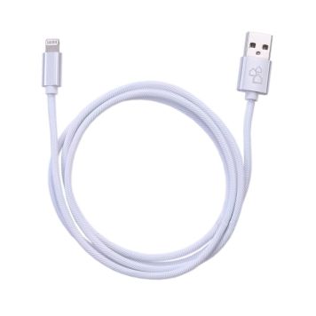 BAUHAUS USB-kabel USB A/Lightning hvid
