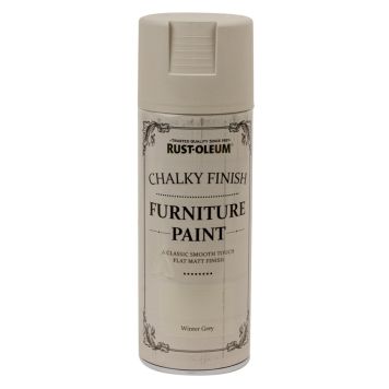 Rust-Oleum Chalky Finish spray Winter Grey 400 ml