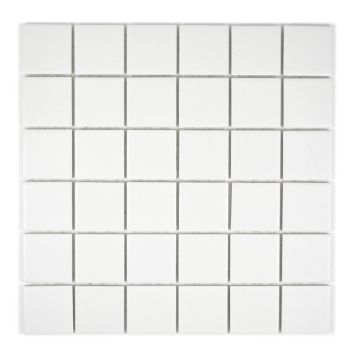 Mosaik Square Uni hvid 29,8 x 29,8 cm