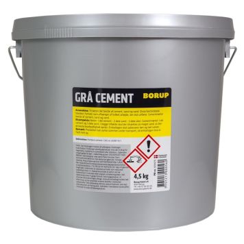 Borup cement grå 4,5 kg