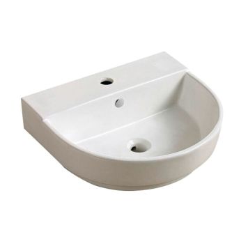 Camargue håndvask Perth hvid 50x44 cm