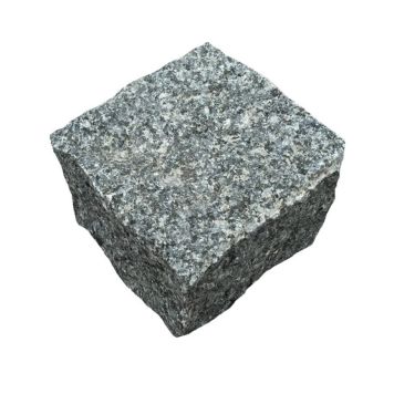 Chaussésten halve mørk grå granit 9x9x4/6 cm - Zurface
