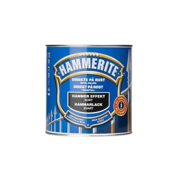 Hammerite metalmaling Hammer Effekt sort 0,75 L