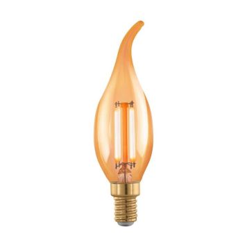 Eglo LED-kertepære amber dæmpbar E14 4W