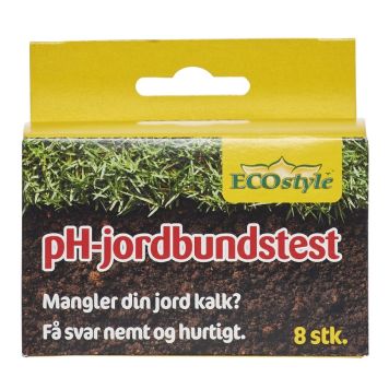 Ecostyle pH-jordbundstest 8 stk. 