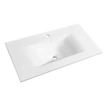 Allibert håndvask Soft blank hvid 90 cm 