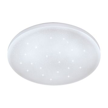 Eglo LED-plafond Frania med stjerneeffekt hvid Ø22 cm 