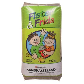 Skalflex sandkassesand Fister & Frida 20 kg