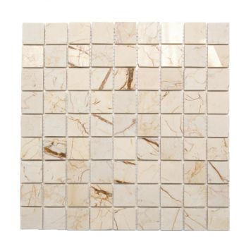 Mosaik Ciot Brick natursten sand poleret 30,5 x 30,5 cm