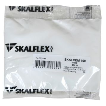 Skalflex farveprøve Skalcem 100 hvid 200 g
