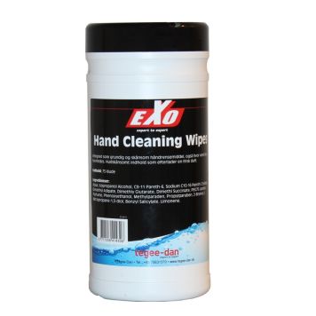 Exo hand cleaning wipes