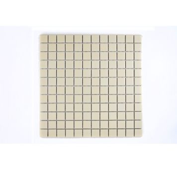 Mosaik Uni porcelæn beige mat - 29,8 x 29,8 cm