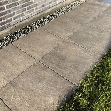 Terrasseflise Stone Mud 60x60x2 cm 0,72 m² udendørs
