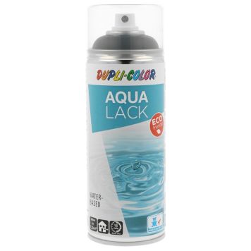 Dupli Color spraymaling Aqua-lack 350 ml sort mat
