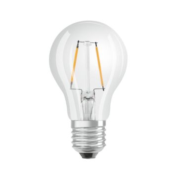 Osram LED kronepære Retrofit Classic A E27 2,5 W klar